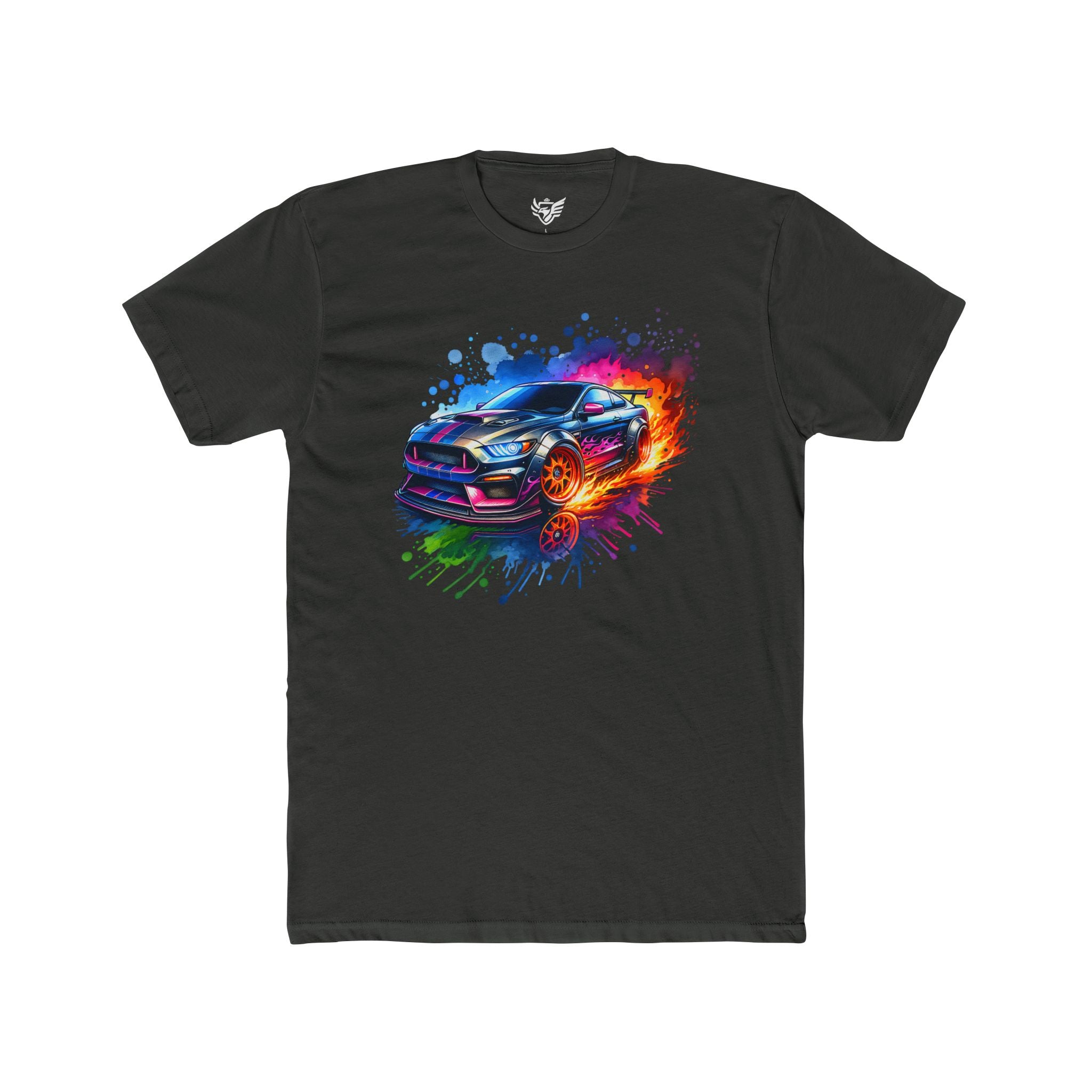 Colorblast Vroom Cotton Crew Tee