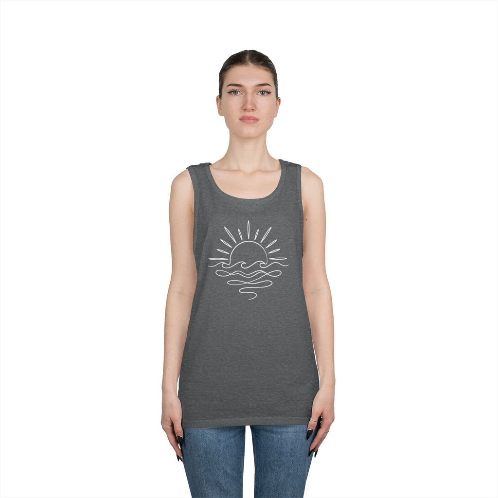 Sunny Sea Heavy Cotton Tank Top