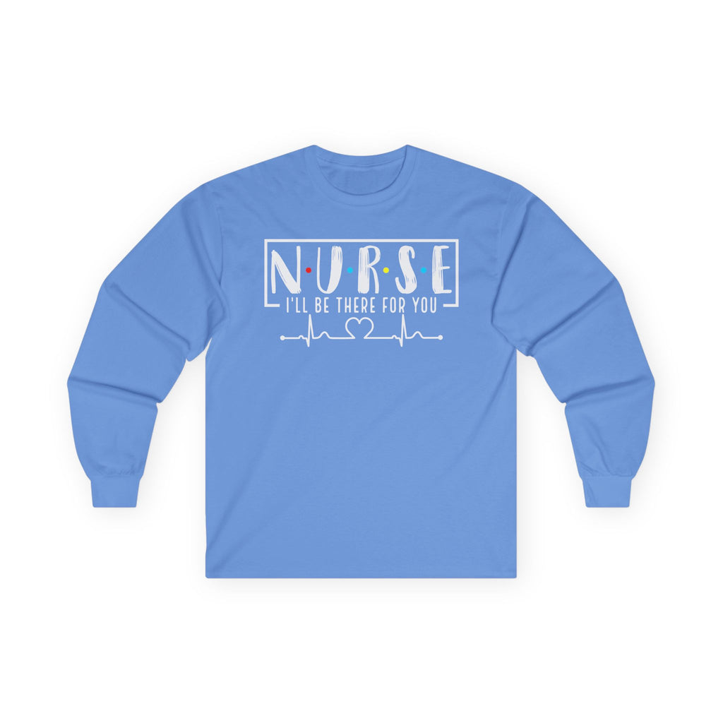 Friends Theme Nurse Cotton Long Sleeve Tee