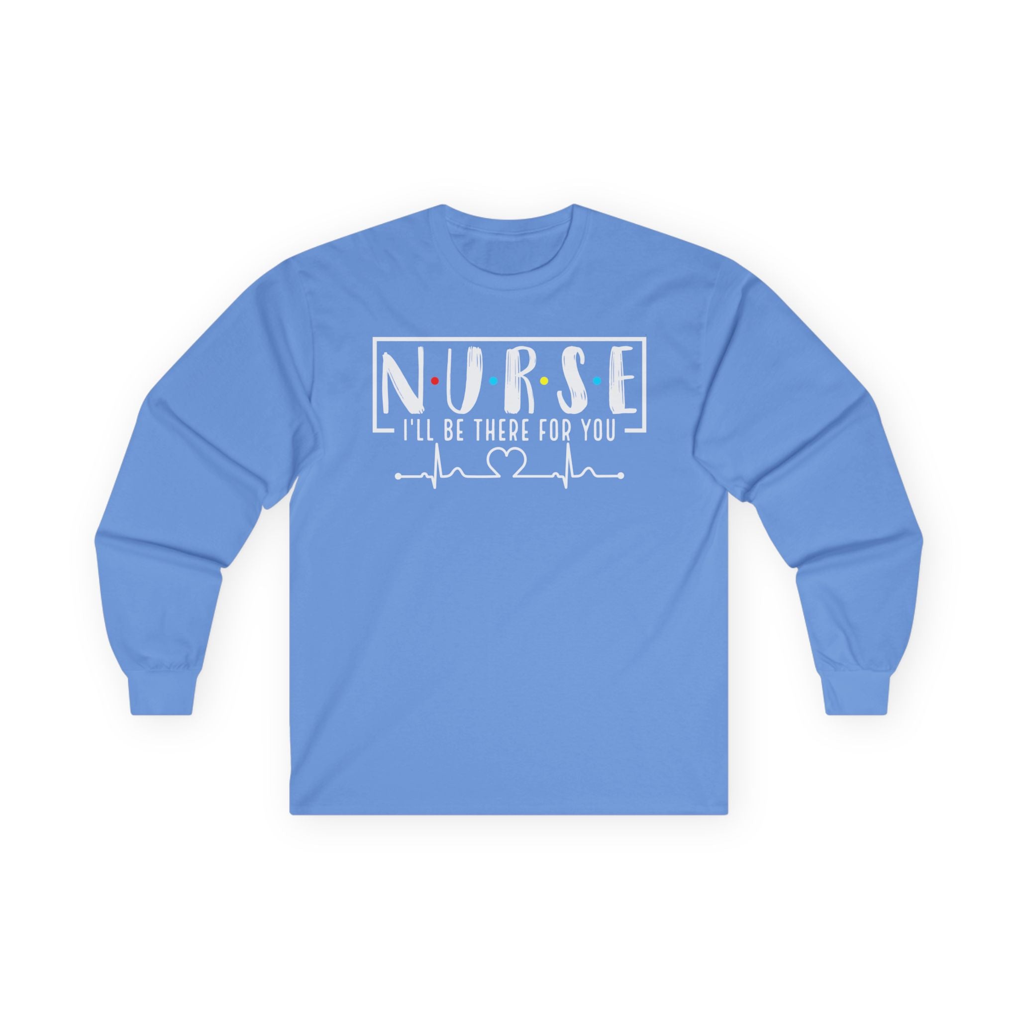 Friends Theme Nurse Cotton Long Sleeve Tee