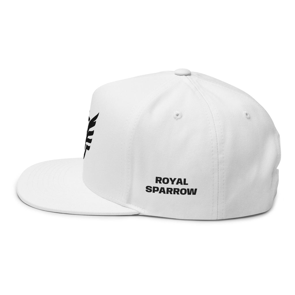 Royal Sparrow Flat Bill Cap (Embroidery)
