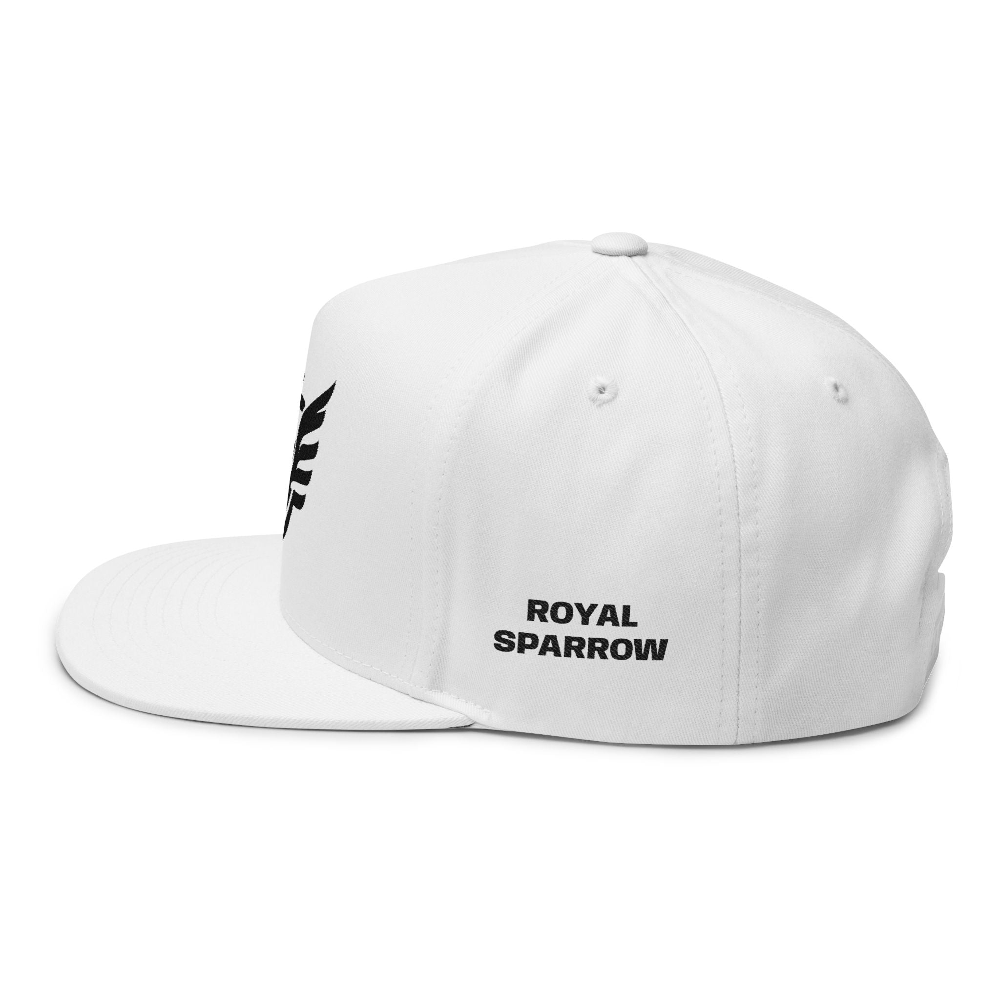 Royal Sparrow Flat Bill Cap (Embroidery)